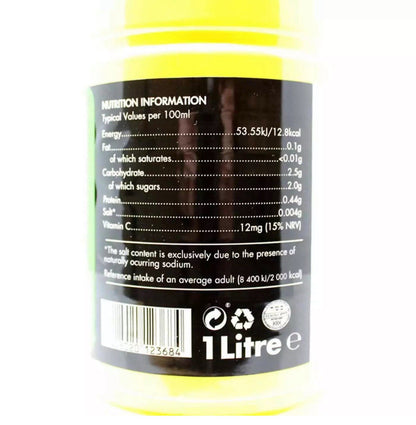 Quick Lemon Freshly Squeezed Juice Lemonade Not Concentrate (2x1000ml) Pack 2x1L