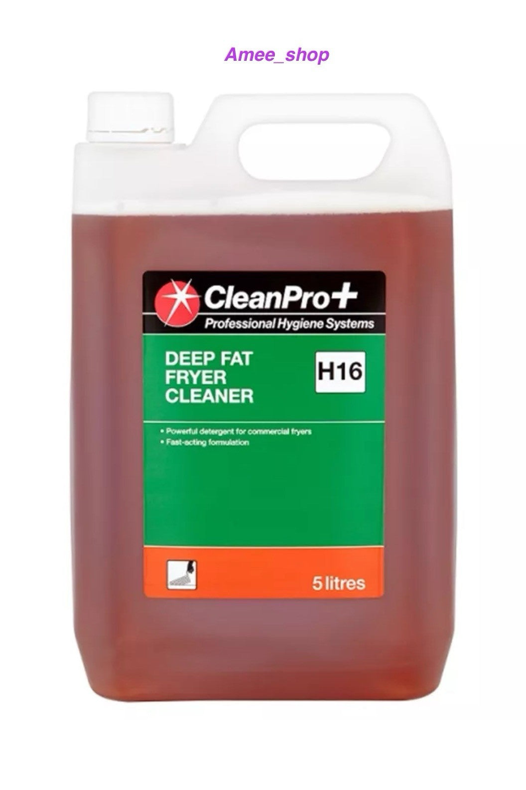 CleanPro+ Heavy Deep Fat Fryer Cleaner 5 Litres H16 5L