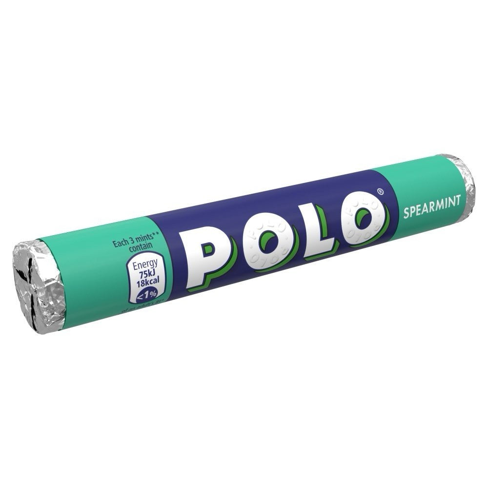 Nestle Polo Mints Box of 32 Rolls Of 34g Spearmint