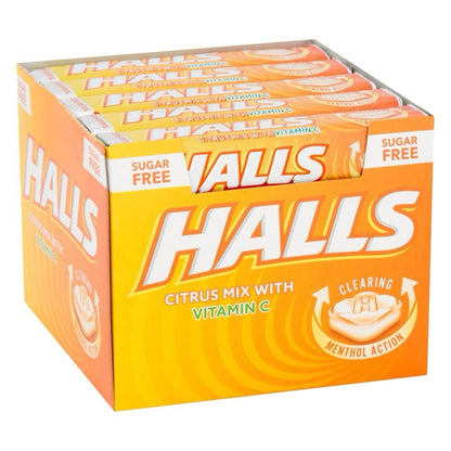 Halls Citrus Mix with Vitamin C 32g