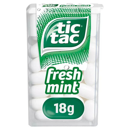 Tic Tac Classic Fresh Mint Sweets in Bulk 18 g x 24 packs
