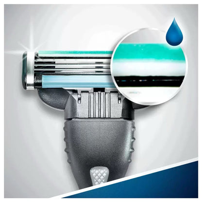 20 x Gillette Mach3 Disposable Razor Mens Shaving Handled Razors Blades