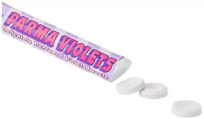 Swizzels Giant Parma Violets Delicately Perfumed violet sweets Rolls (24 x 40g)