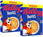 Kellogg's Frosties Breakfast Cereal Crunchy Frosted Corn Flake Tiger Pack 2x925g