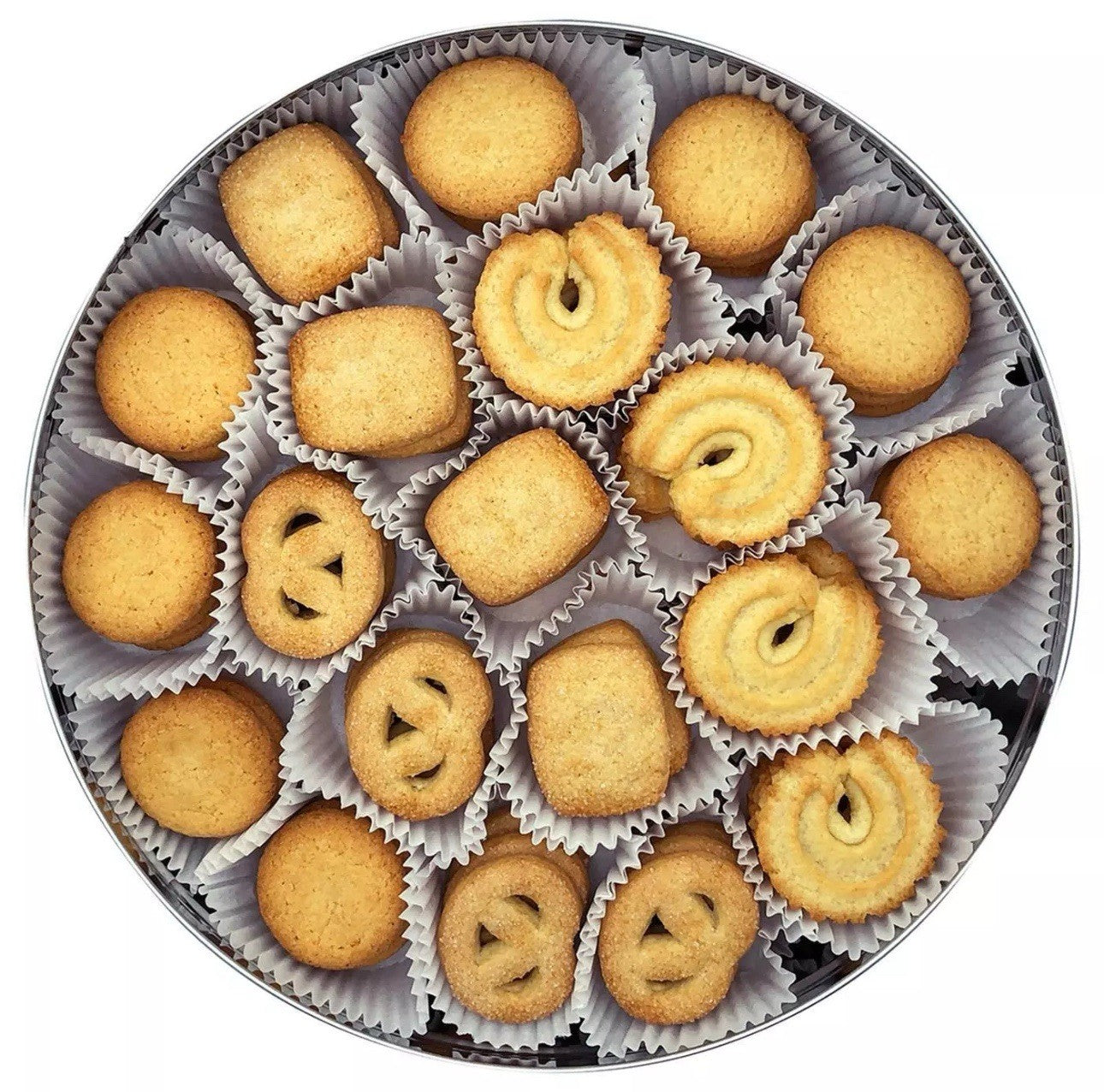 Royal Dansk Kelsen Danish Baked Pure Butter Cookies Biscuit Large Tin Pack 1.8kg