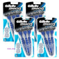20 x Gillette Mach3 Disposable Razor Mens Shaving Handled Razors Blades
