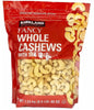 Kirkland Signature Fancy Whole Cashews with Sea Salt Food Nuts Pack of 1x1.13kg