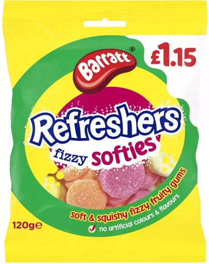 Candyland Refreshers Softies Full Case 12x120g Tracked Postage