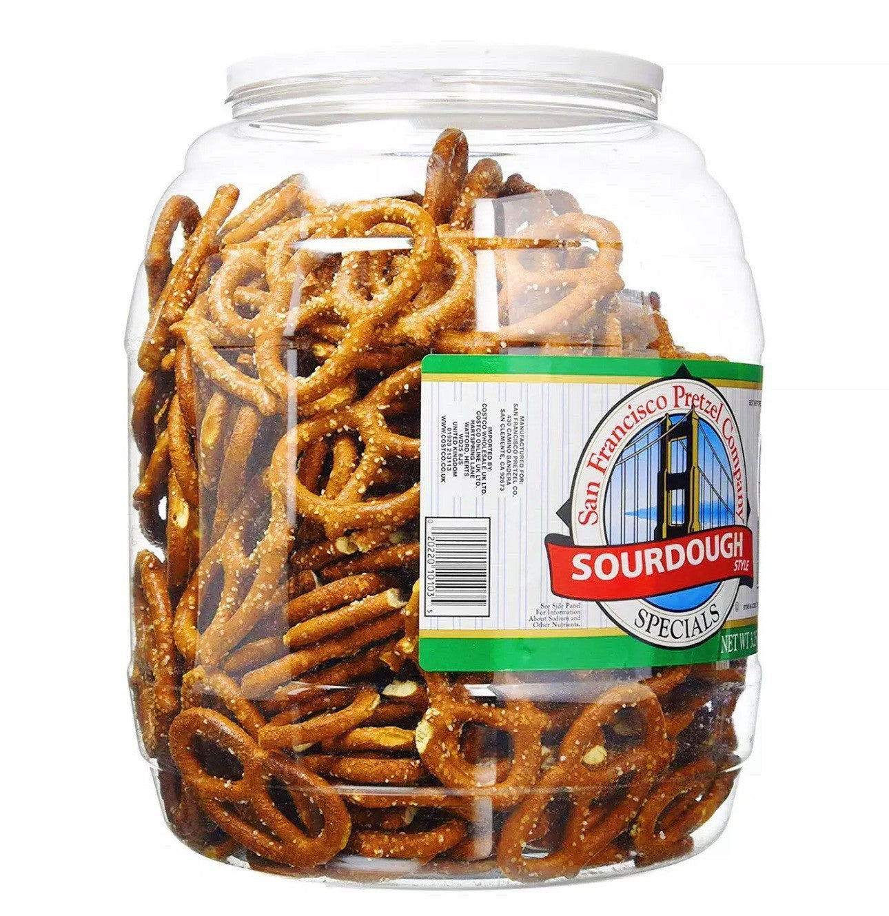 Sourdough Style Specials Pretzels San Francisco Pretzel Knots Jumbo Jar 1.47kg