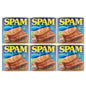 6 Tins Spam Chopped Pork & Ham 340g