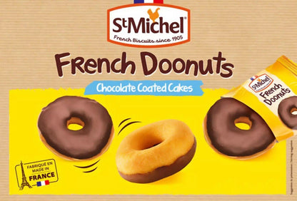 St Michel Chocolate Coated Doonuts Snack Ring Sponge Cakes Bite Donuts 720g Pack