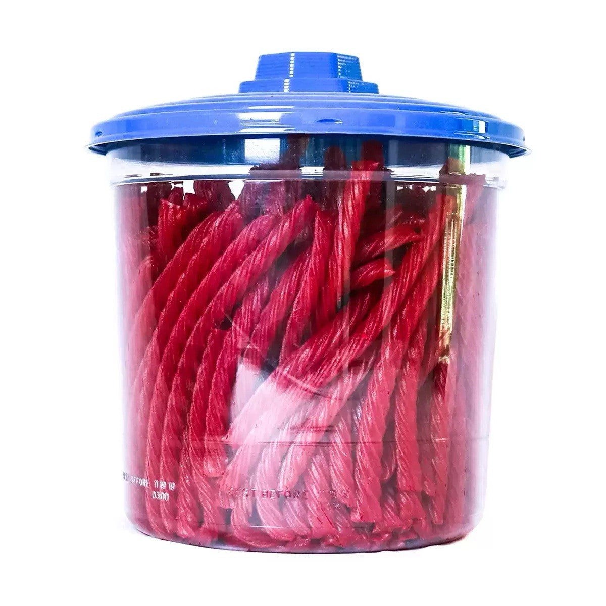 Red Vines Original Twists Soft Chewy Cane Sugar Sweet Candy Treat Tub Pack 1.6kg