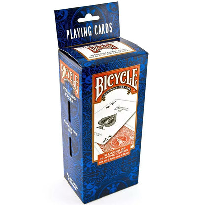 12 Packs Bicycle Playing Cards Quality Air Cushioned Packs Poker , Magician