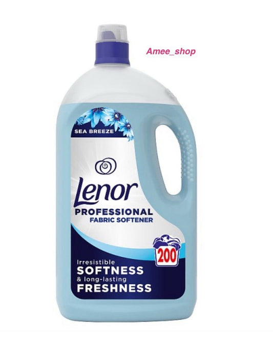 Lenor Professional Fabric Conditioner Sea Breeze 2 x 4 Litre  400 Wash Total