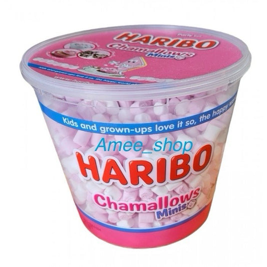 Tub 475g Quality Small Marshmallows  Pink / White Marshmellows Haribo Chamallow