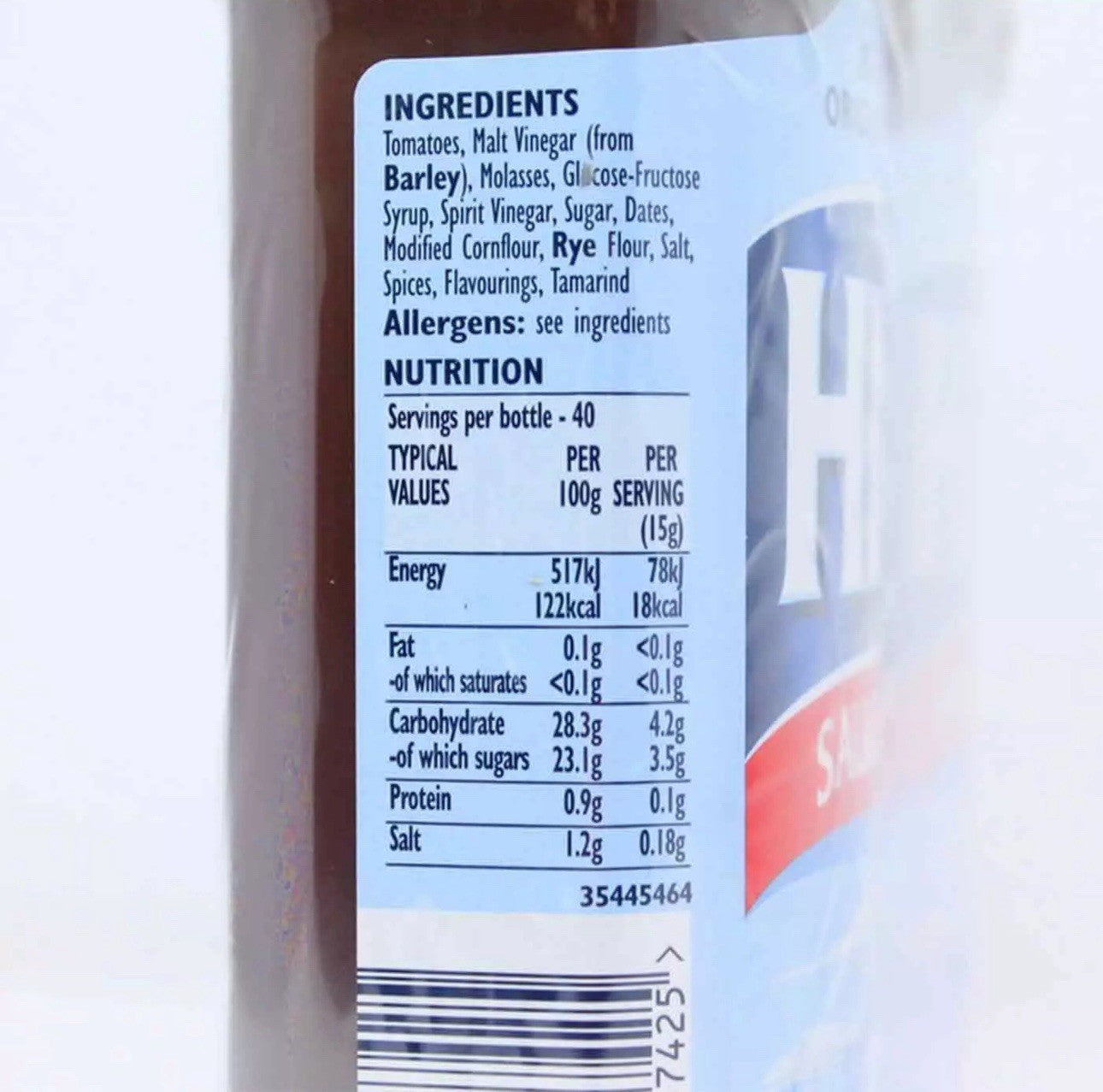 HP Brown Sauce Original Meat Spice Rich Tangy BBQ Rich Flavour Taste Pack 2x600g