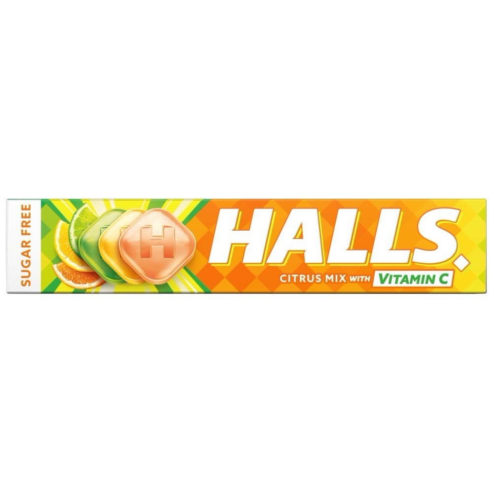 Halls Citrus Mix with Vitamin C 32g