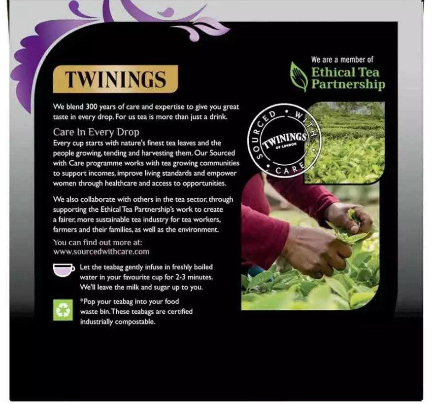 Twinings The Earl Grey Tea Light Refreshing Classic London Blend Pack 300 Bags