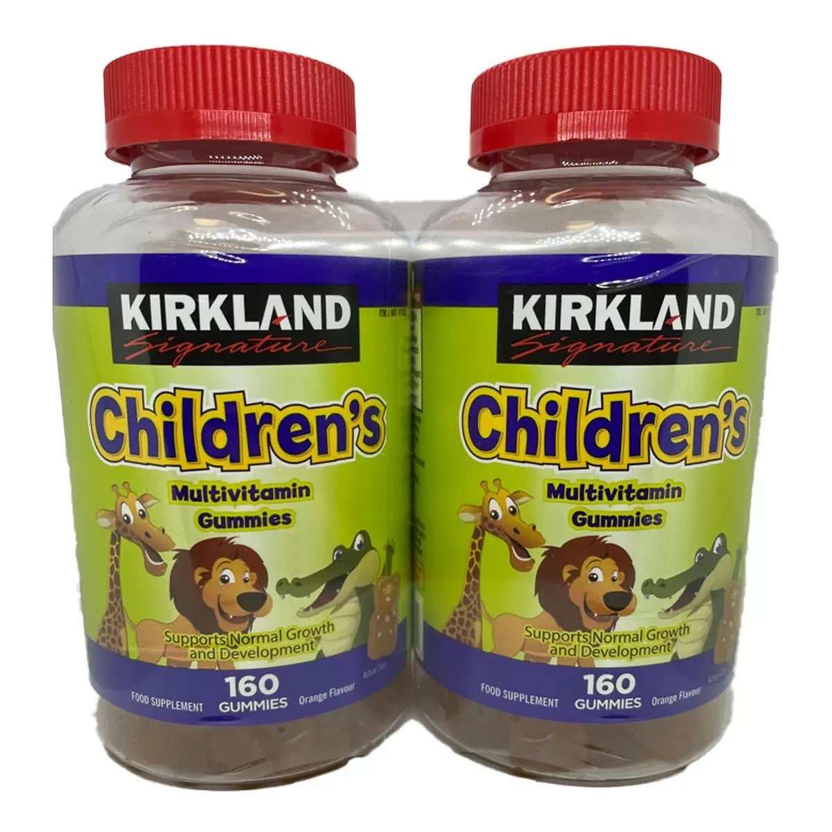 Kirkland Signature Children's Kids Multi Vitamin Bear Shaped Pack 2x160 Gummies