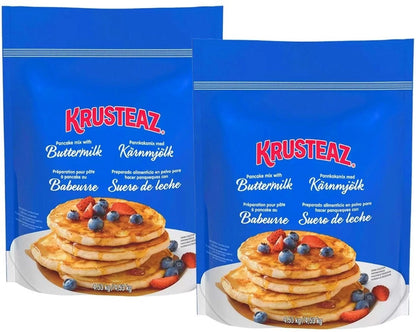 Krusteaz Buttermilk Complete Pancake Mix Just Add Water Fluffy Pack 2 x 4.53kg