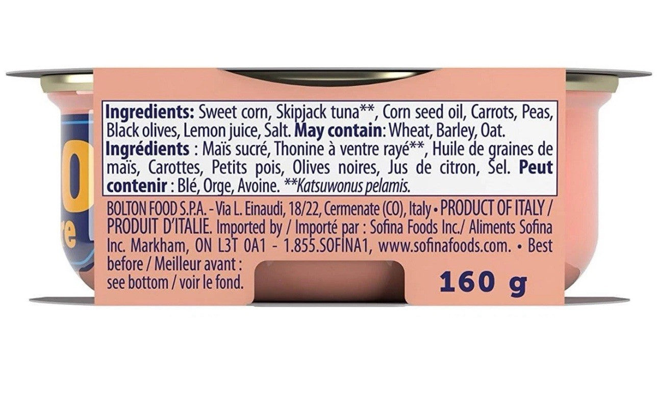 Rio Mare Insalatissime Sweetcorn & Tuna Salad Tasty Ready Eat Fish Pack 4 x 160g