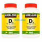 Kirkland Vitamin D3 Supplement 2 x 600 tablets Supports Immune, Bone