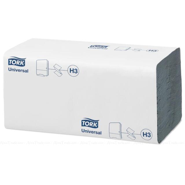 Tork Hand Paper Towels Single Fold 2 Ply Universal Zig Zag 4,500 Sheets White H3